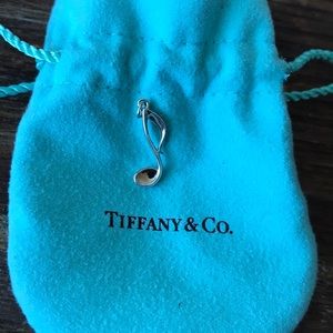 Tiffany’s music note pendant